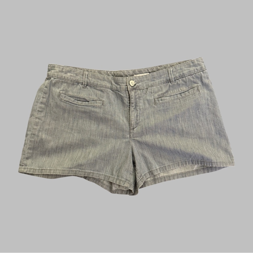 CLUB MONACO Women's Patterned Chino Shorts Size 12